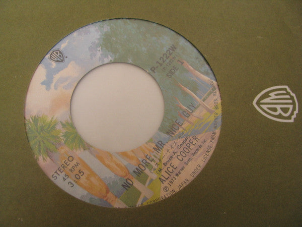 Alice Cooper - ミスター・ナイス・ガイ = No More Mr. Nice Guy (Vinyl, 7", 45 RPM, Single) Very Good Plus (VG+) / Very Good Plus (VG+)