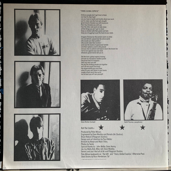 The Jam - The Gift = ザ・ギフト (Vinyl, LP, Album, Stereo)