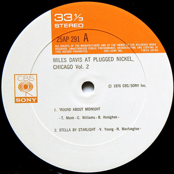 Miles Davis - Miles Davis At Plugged Nickel, Chicago Vol.2 (Vinyl, ...