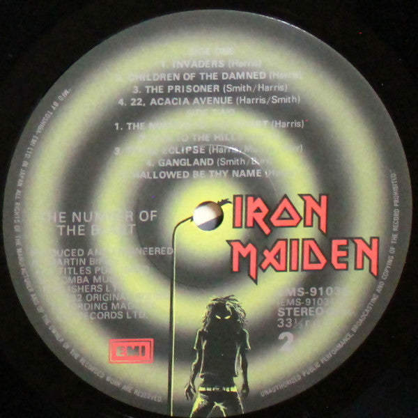 Iron Maiden - The Number Of The Beast (Vinyl, LP, Album)