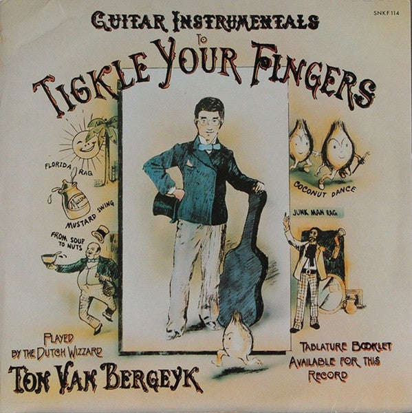 Ton Van Bergeijk - Guitar Instrumentals To Tickle Your Fingers (Vinyl, LP, Album) Very Good Plus (VG+) / Very Good (VG)
