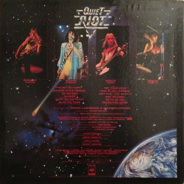 Quiet Riot - Quiet Riot (Vinyl, LP, Album) Very Good (VG) / Very Good (VG)