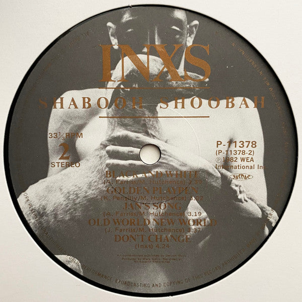 INXS - Shabooh Shoobah (Vinyl, LP, Album, Stereo)