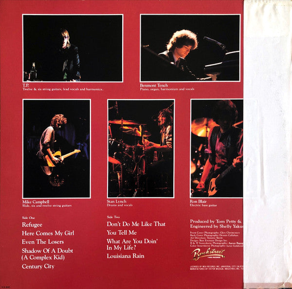 Tom Petty And The Heartbreakers - Damn The Torpedoes (Vinyl, LP, Album, Stereo) Very Good (VG) / Very Good (VG)