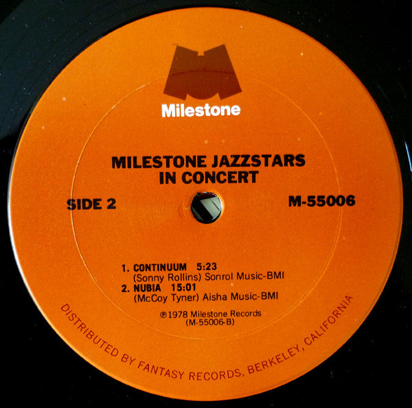 Ron Carter - Milestone Jazzstars In Concert (Vinyl, LP, Album)