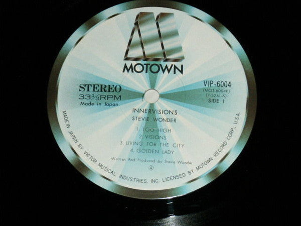 Stevie Wonder - Innervisions (Vinyl, LP, Album, Reissue)