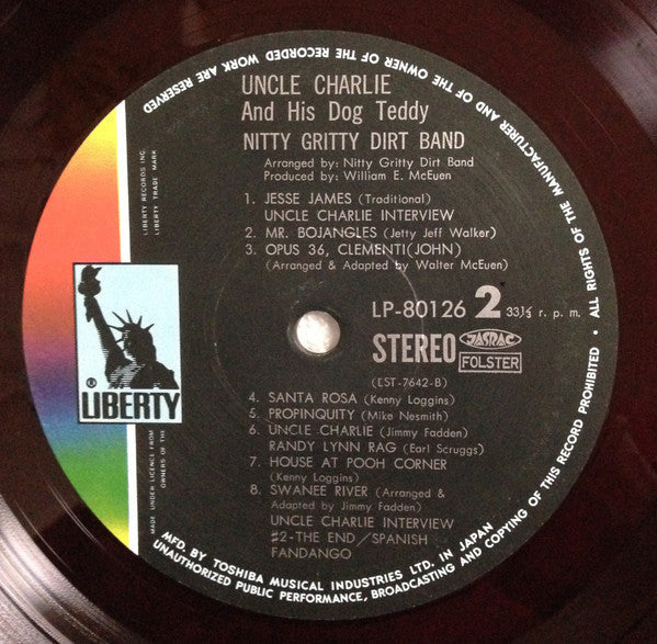 Nitty Gritty Dirt Band - Uncle Charlie & His Dog Teddy (Vinyl, LP, ...