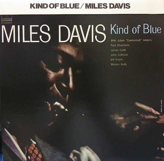 Miles Davis - Kind Of Blue (Vinyl, LP, Album, Reissue, Stereo) Very Good (VG) / Very Good (VG)