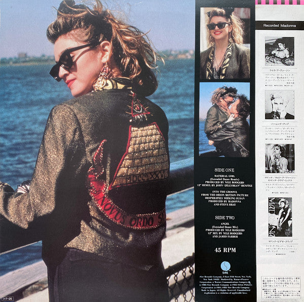 Madonna - Material Girl, Angel And Into The Groove (Vinyl, 12", 45 ...