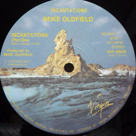 Mike Oldfield - Incantations (Vinyl, LP, Album, Stereo)
