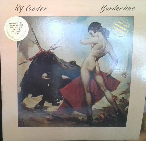 Ry Cooder - Borderline (Vinyl, LP, Album) Very Good (VG) / Very Good (VG)
