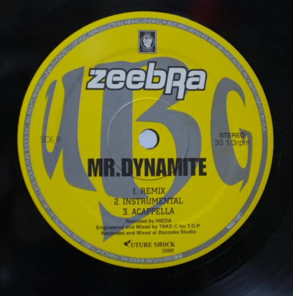 Zeebra - Mr. Dynamite (Vinyl, 12", 33 ⅓ RPM)