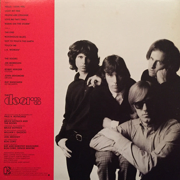 The Doors - Greatest Hits (Vinyl, LP, Compilation, Stereo)