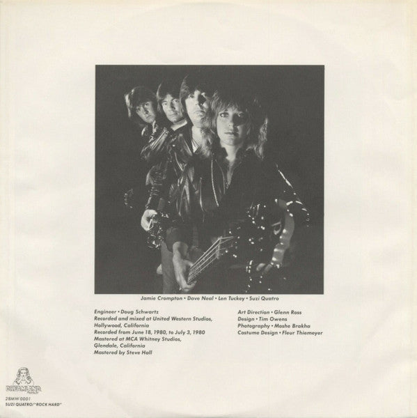 Suzi Quatro - Rock Hard (Vinyl, LP, Album) Near Mint (NM or M-) / Very Good Plus (VG+)