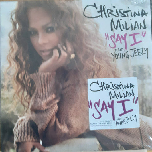 Christina Milian - Say I (Vinyl, 12", 33 ⅓ RPM) Very Good Plus (VG+) / Very Good Plus (VG+)