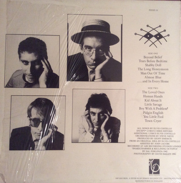 Elvis Costello & The Attractions - Imperial Bedroom (Vinyl, LP, Album, Reissue) Near Mint (NM or M-) / Very Good Plus (VG+)