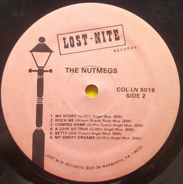 The Nutmegs - Greatest Hits Featuring Story Untold and Ship Of Love (Vinyl, LP, Compilation) Very Good Plus (VG+) / Very Good (VG)