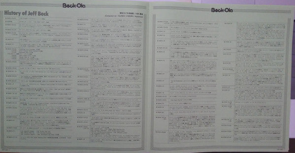 Jeff Beck Group - Beck-Ola (Vinyl, LP, Album, Reissue) Very Good Plus (VG+) / Very Good Plus (VG+)