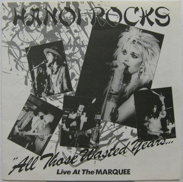 Hanoi Rocks - "All Those Wasted Years..." = 燃えるロンドン・ナイト (2xVinyl, LP, Album) Near Mint (NM or M-) / Very Good Plus (VG+)