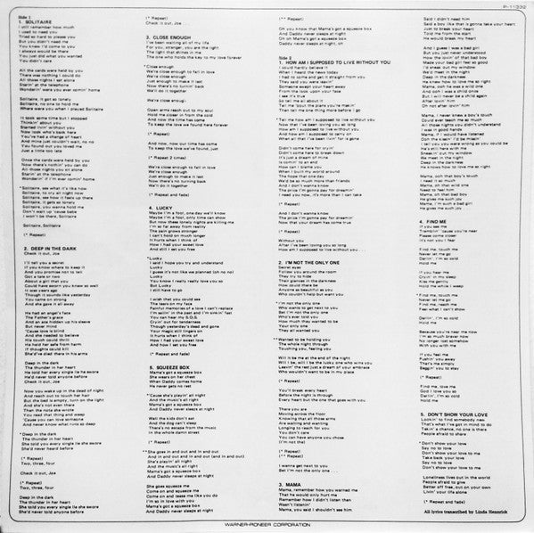 Laura Branigan - Branigan 2 = 哀しみのソリテアー (Vinyl, LP, Album, Stereo) Very Good Plus (VG+) / Very Good (VG)