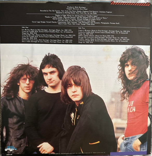 Derringer (2) - Derringer (Vinyl, LP, Album) Very Good Plus (VG+) / Very Good Plus (VG+)