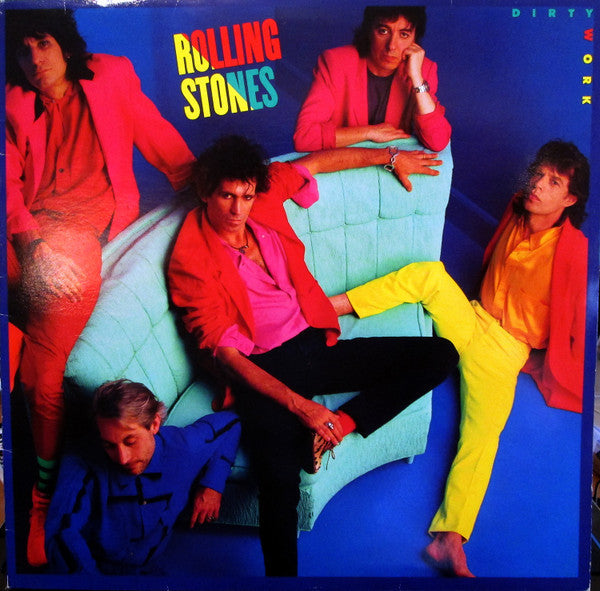 The Rolling Stones - Dirty Work (Vinyl, LP, Album, Stereo)