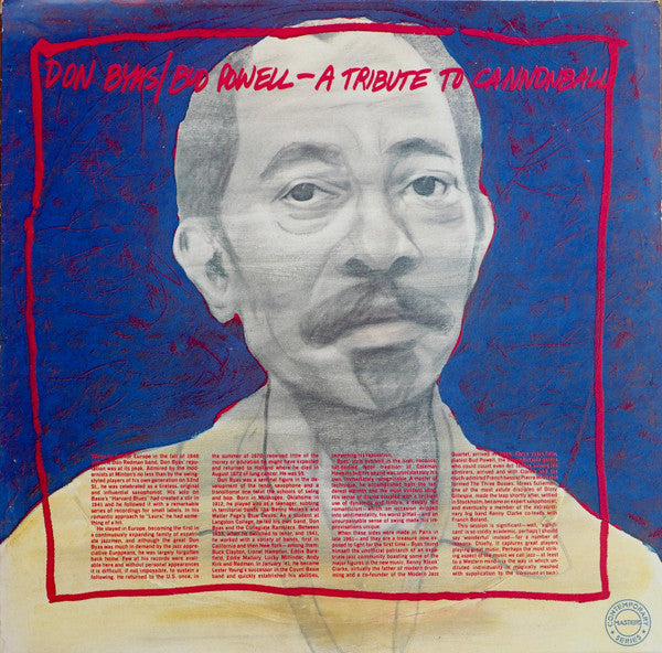 Don Byas - A Tribute To Cannonball (Vinyl, LP, Album) Good Plus (G+) / Very Good (VG)