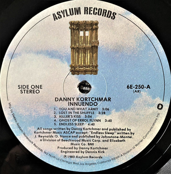 Danny Kortchmar - Innuendo (Vinyl, LP, Album) Good Plus (G+) / Very Good Plus (VG+)