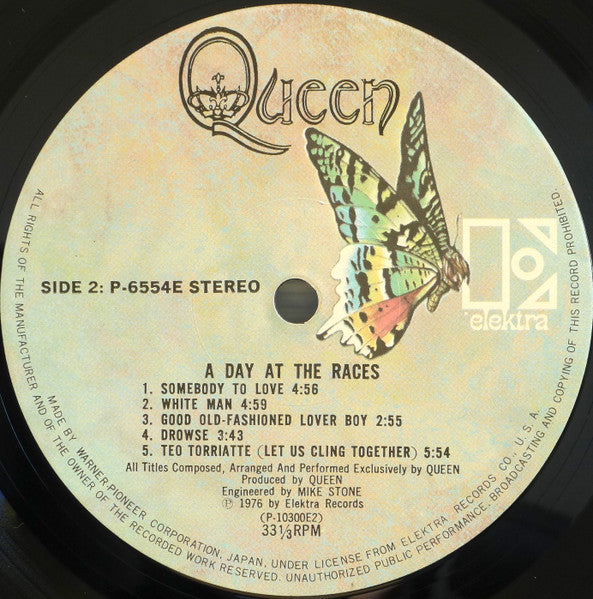 Queen - A Day At The Races = 華麗なるレース (Vinyl, LP, Album, Reissue)