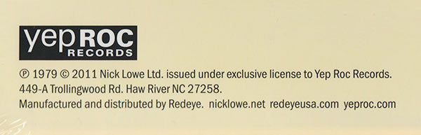 Nick Lowe - Labour Of Lust (Vinyl, LP, Album, Reissue) Very Good Plus (VG+) / Very Good Plus (VG+)