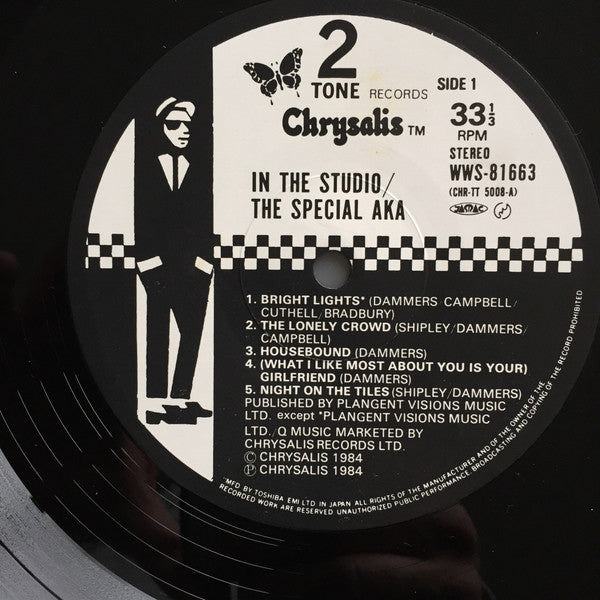 The Special AKA - In The Studio (Vinyl, LP, Album) Very Good Plus (VG+) / Very Good Plus (VG+)
