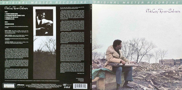 McCoy Tyner - Sahara (Vinyl, LP, Album, Limited Edition, Numbered, Reissue, Special Edition) Very Good Plus (VG+) / Very Good (VG)