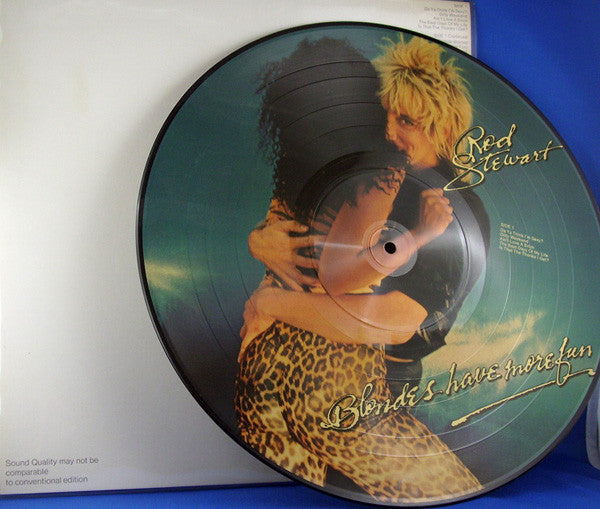 Rod Stewart - Blondes Have More Fun (Vinyl, LP, Album, Picture Disc) Near Mint (NM or M-) / Very Good Plus (VG+)