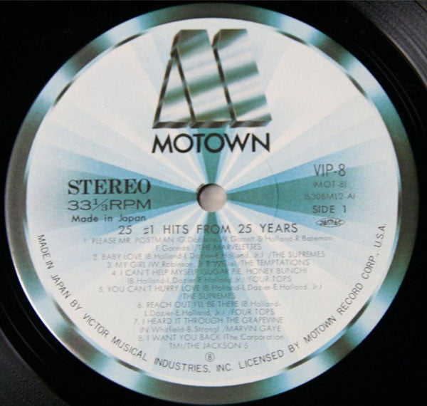 Various - 25 #1 Hits From 25 Years (2xVinyl, LP, Compilation) Very Good Plus (VG+) / Very Good Plus (VG+)