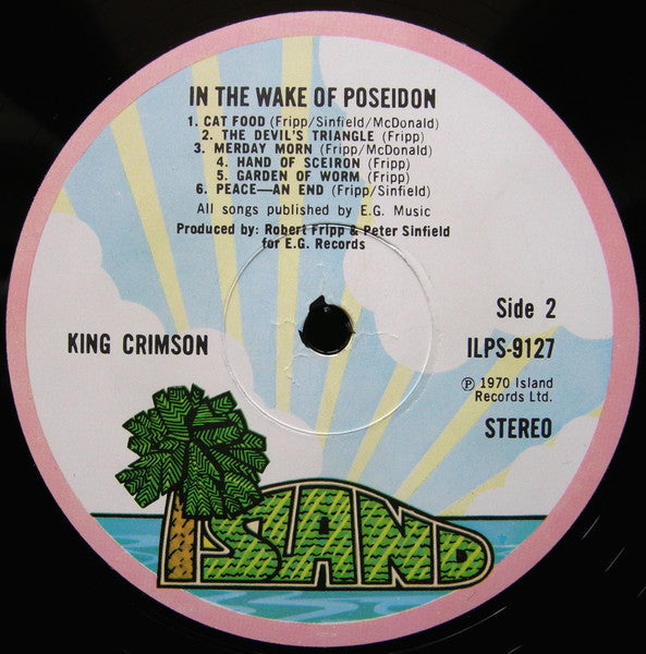 King Crimson - In The Wake Of Poseidon (Vinyl, LP, Album, Reissue) Very Good (VG) / Good Plus (G+)