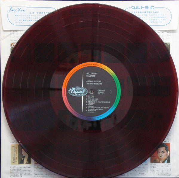 Coleman Hawkins And His Orchestra - Hollywood Stampede (Vinyl, LP, Compilation, Mono) Very Good Plus (VG+) / Very Good Plus (VG+)