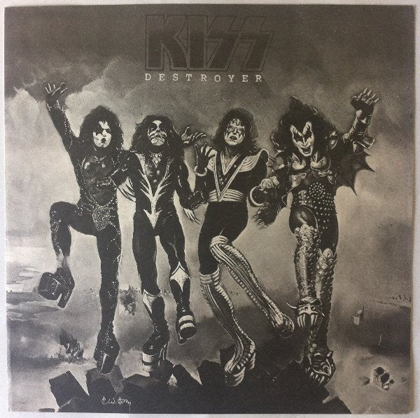 Kiss - Destroyer (Vinyl, LP, Album, Reissue) Very Good Plus (VG+) / Very Good Plus (VG+)