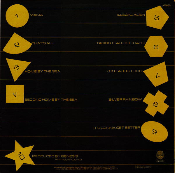 Genesis - Genesis (Vinyl, LP, Album, Stereo)
