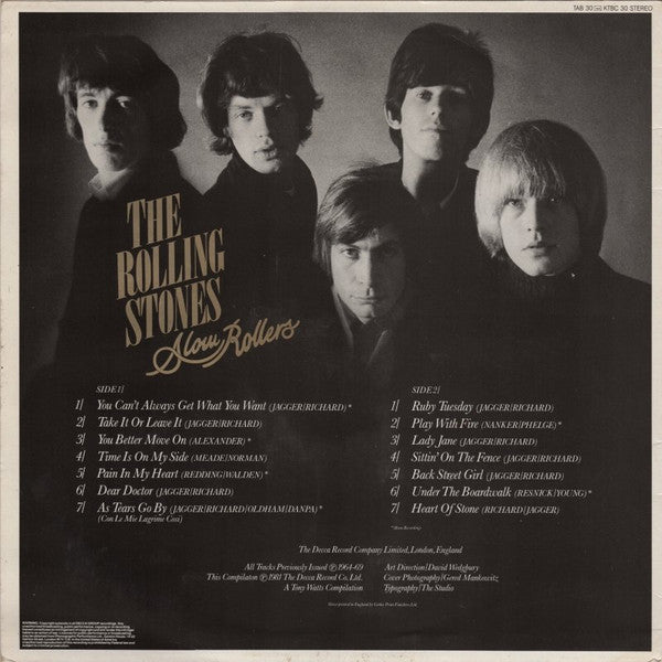 The Rolling Stones - Slow Rollers (Vinyl, LP, Compilation)