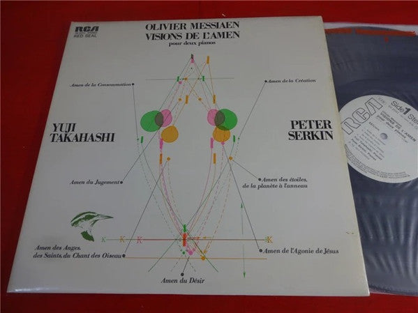 Peter Serkin - Olivier Messiaen - Visions De L'Amen (Pour Deux Pianos) (Vinyl, LP) Near Mint (NM or M-) / Very Good Plus (VG+)