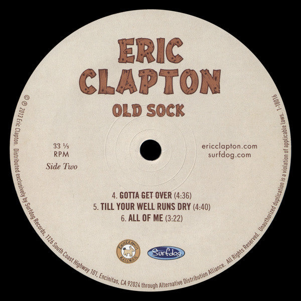 Eric Clapton - Old Sock (2xVinyl, LP, Album) Near Mint (NM or M-) / Near Mint (NM or M-)