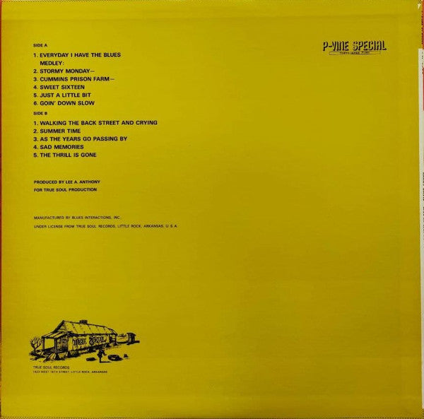 Larry Davis (4) - Live At JBHutto's (Vinyl, LP, Album, Mono) Very Good Plus (VG+) / Very Good (VG)
