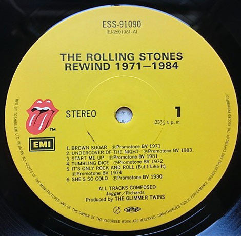 The Rolling Stones - Rewind (1971-1984) (Vinyl, LP, Compilation)