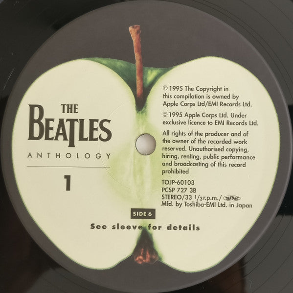 The Beatles - Anthology 1 (3xVinyl, LP, Album) Very Good Plus (VG+) / Very Good Plus (VG+)