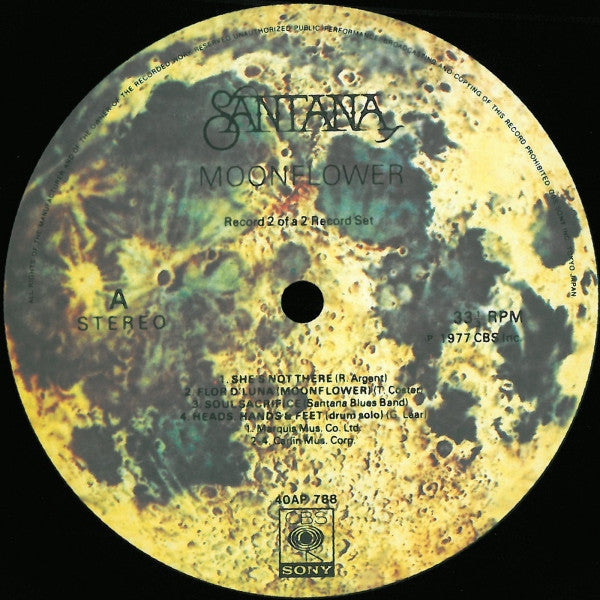 Santana - Moonflower (Vinyl, LP, Album, Stereo)