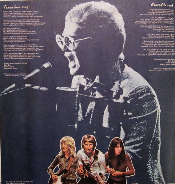 Elton John - Don't Shoot Me I'm Only The Piano Player (Vinyl, LP, Album) Very Good (VG) / Good Plus (G+)