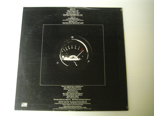 King Crimson - Red (Vinyl, LP, Album, Reissue)