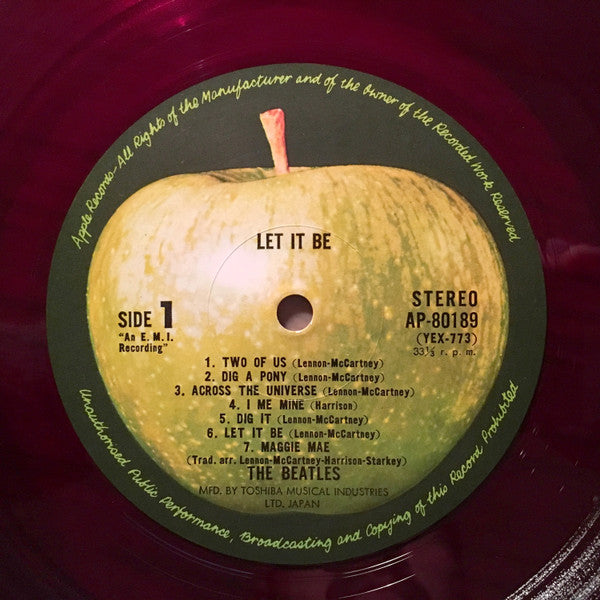 The Beatles - Let It Be (Vinyl, LP, Album, Stereo)