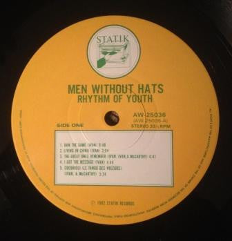 Men Without Hats - Rhythm Of Youth (Vinyl, LP)