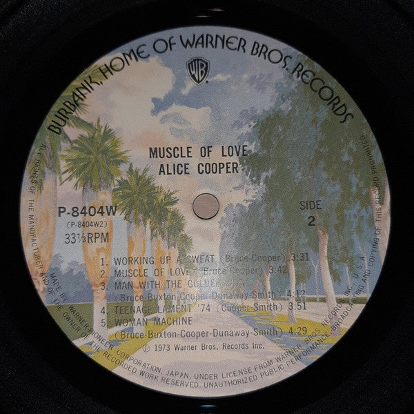 Alice Cooper - Muscle Of Love (Vinyl, LP, Album, Stereo)
